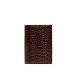 NIMA Cardholder Alligator mat BRUN
