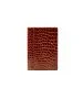 NIMA Cardholder Alligator shiny BRUN DORé