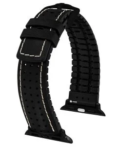 HIRSCH Tiger for Apple Watch, black