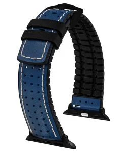HIRSCH Tiger for Apple Watch, blue