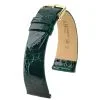PRESTIGE CROCO DARK GREEN SHINY