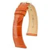 LONDON ALLIGATOR ORANGE GLäNZEND