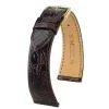 GENUINE CROCO BRUN BRILLANT