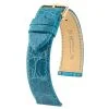 GENUINE CROCO TURQUOISE SHINY