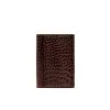 HIRSCH NIMA Cardholder Alligator mat, braun