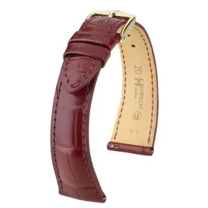 HIRSCH London Alligator, burgundy