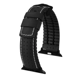 HIRSCH Tiger for Apple Watch, schwarz