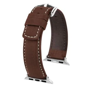 HIRSCH Mariner for Apple Watch, brown