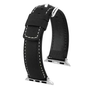 HIRSCH Mariner for Apple Watch, black
